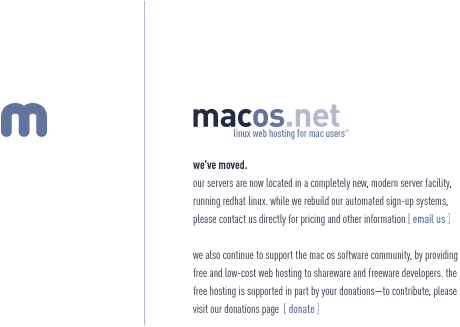 contact us, support mac os developers